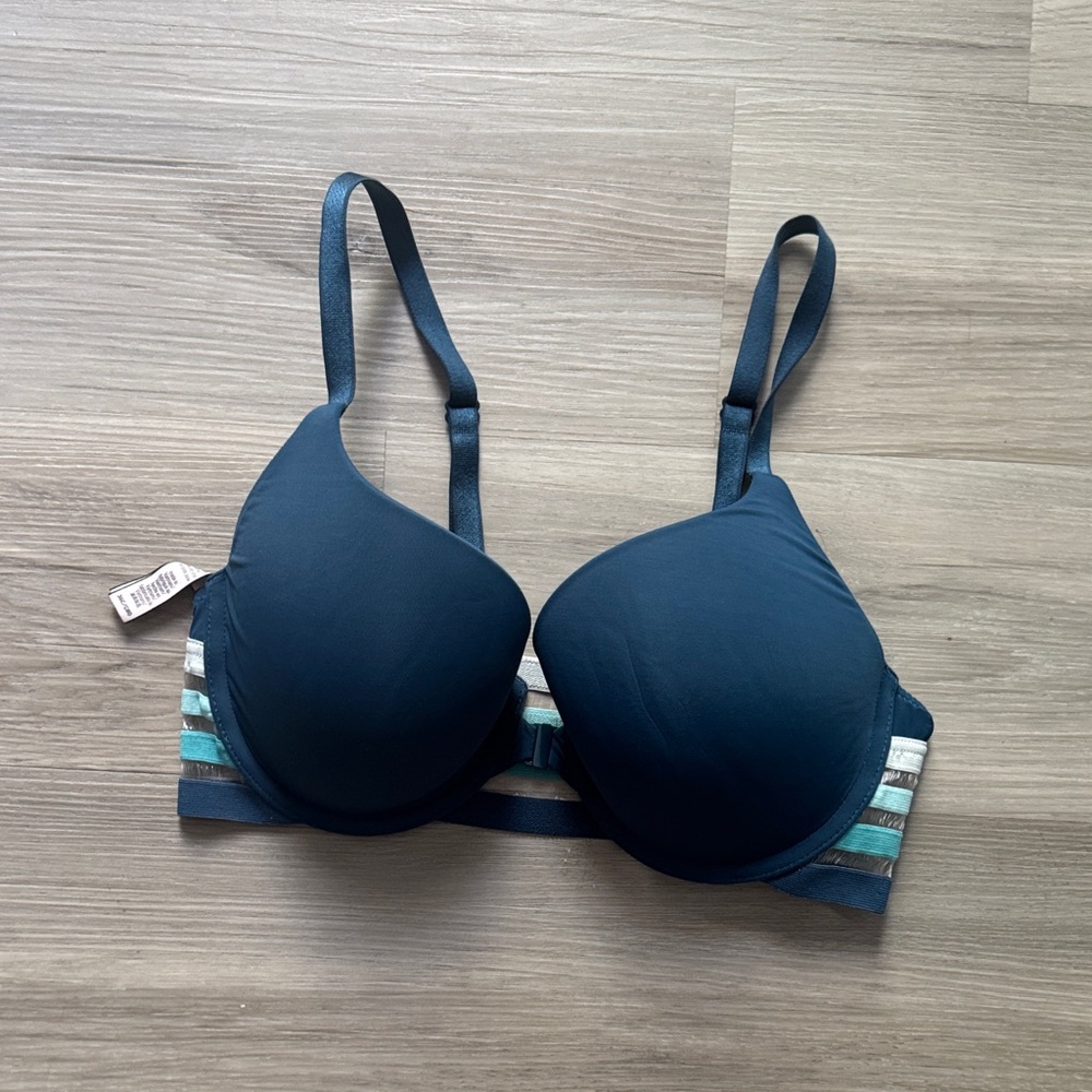 Victoria's Secret Navy and Striped Bra